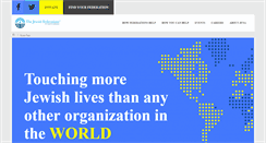 Desktop Screenshot of jewishfederations.org