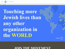 Tablet Screenshot of jewishfederations.org